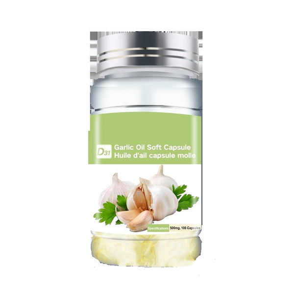 Garlic Oil Soft Capsule 100 Capsules/Bottle